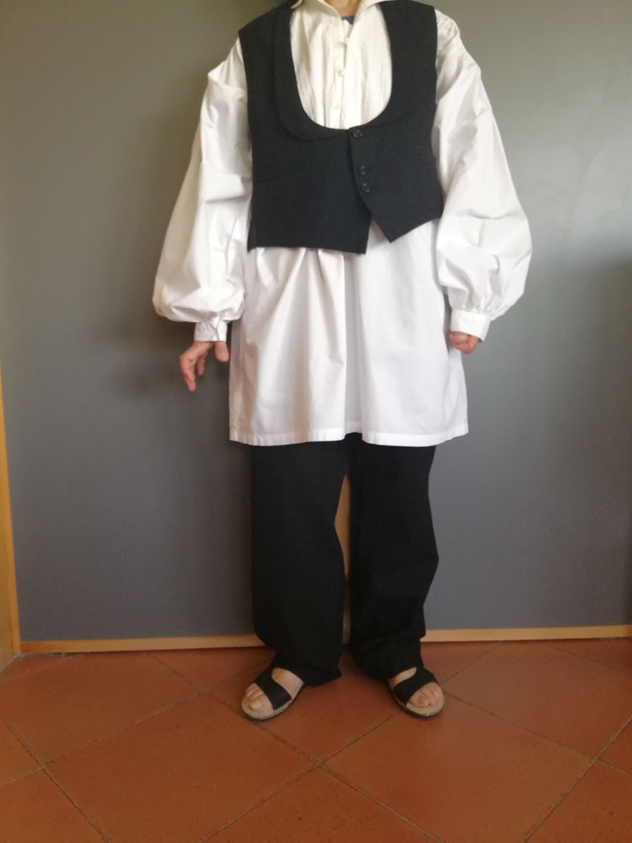 trajes cabezudos en Villavieja del Lozoya