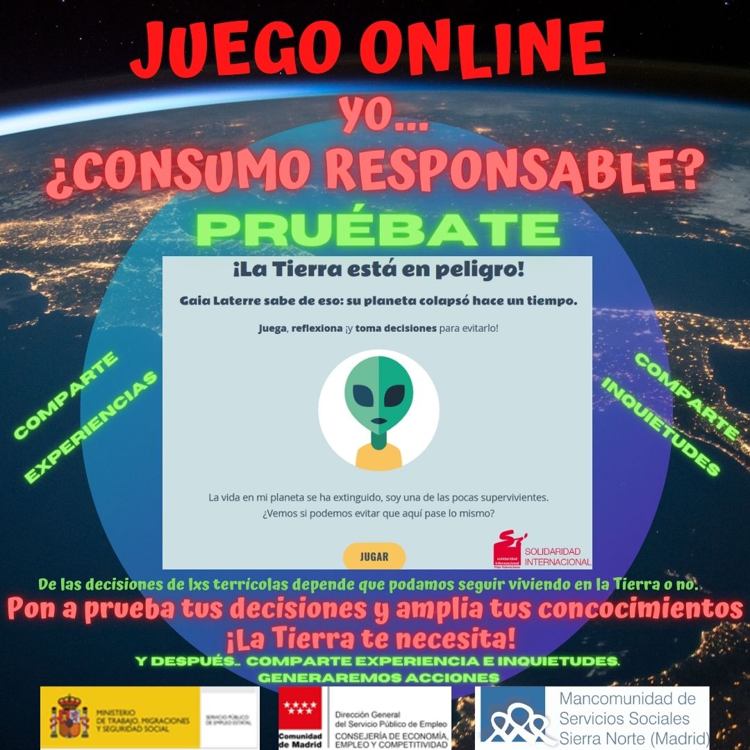 JUEGO ONLINE CONSUMO RESPONSABLE
