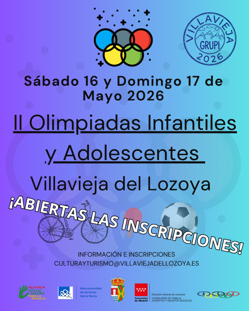 II OLIMPIADAS INFANTILES Y ADOLESCENTES DE VILLAVIEJA