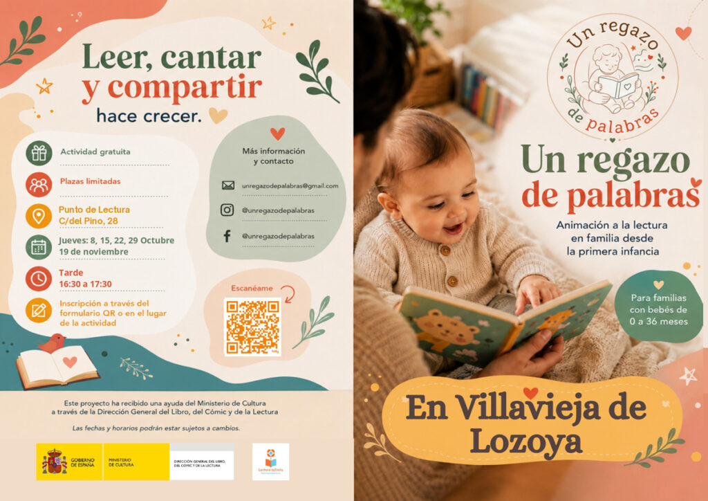 Un regazo de palabras. Animación a la lectura en familia