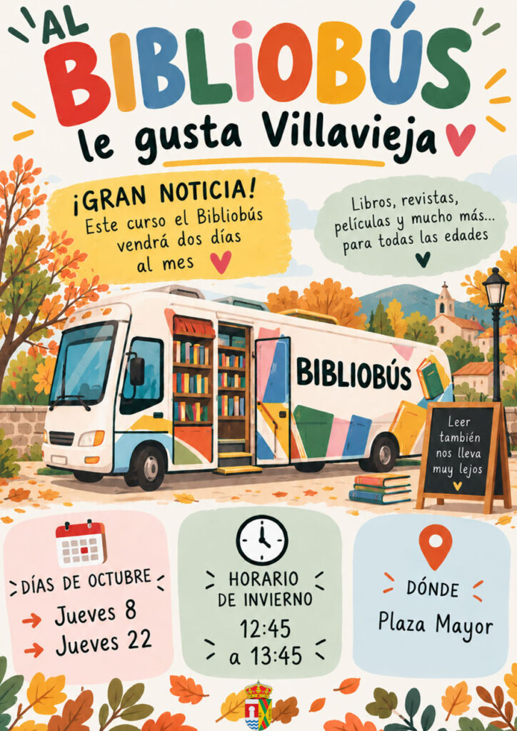 Bibliobús octubre 2026